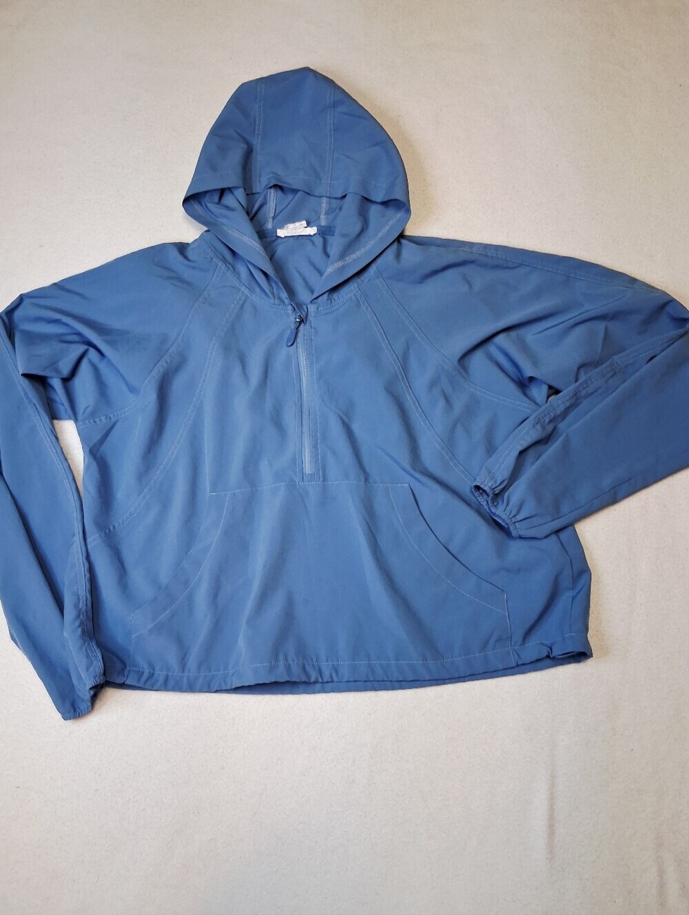4/20$ refuge Light Blue Athletic Hoodie